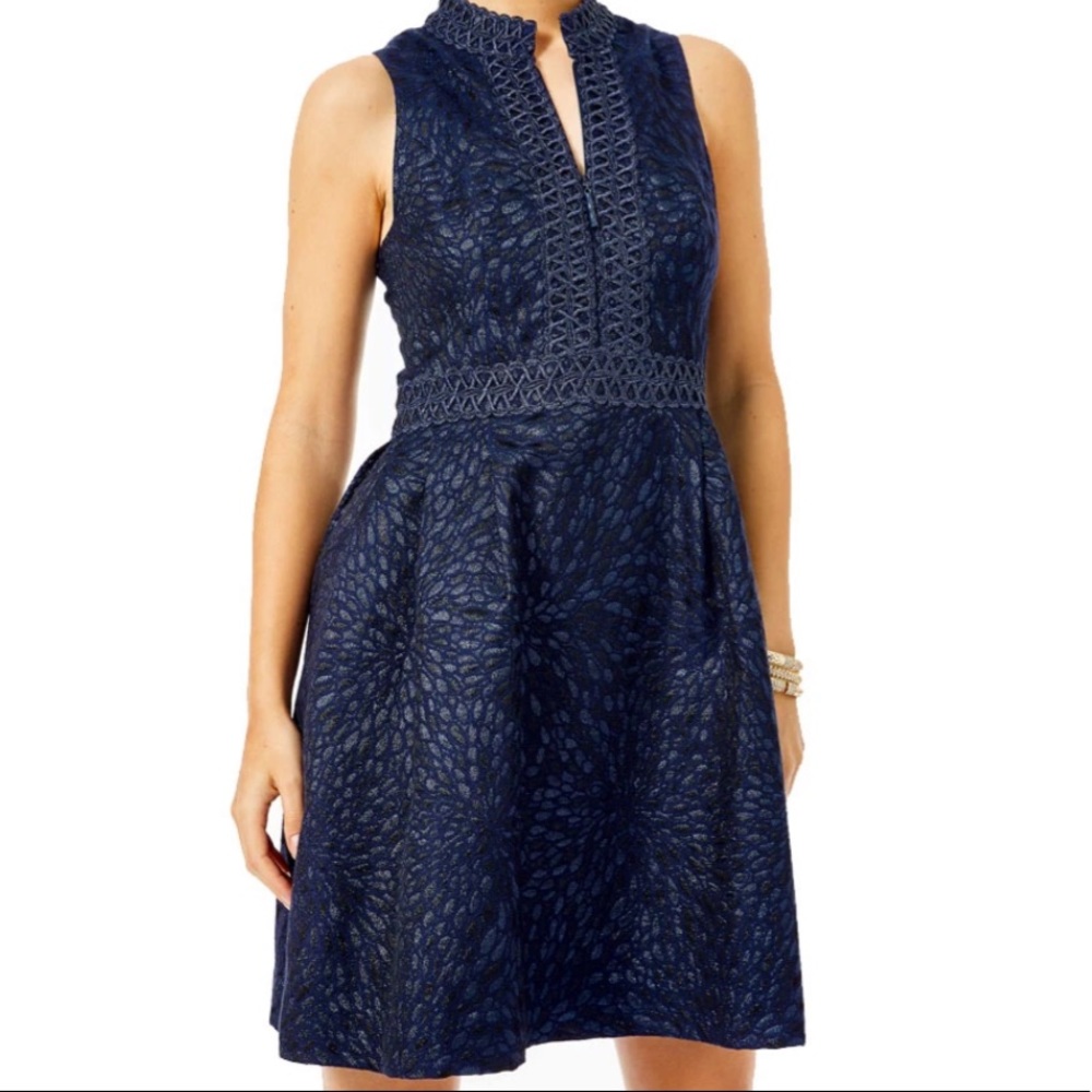Lilly Pulitzer Navy Franci Dress
